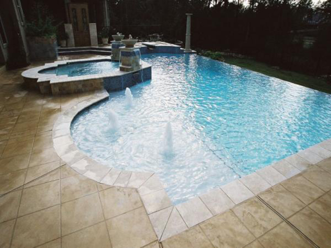 Vanishing Pools Vanishing Pool Edges Pool Edging Ideas Houston Pools Platinum Pools