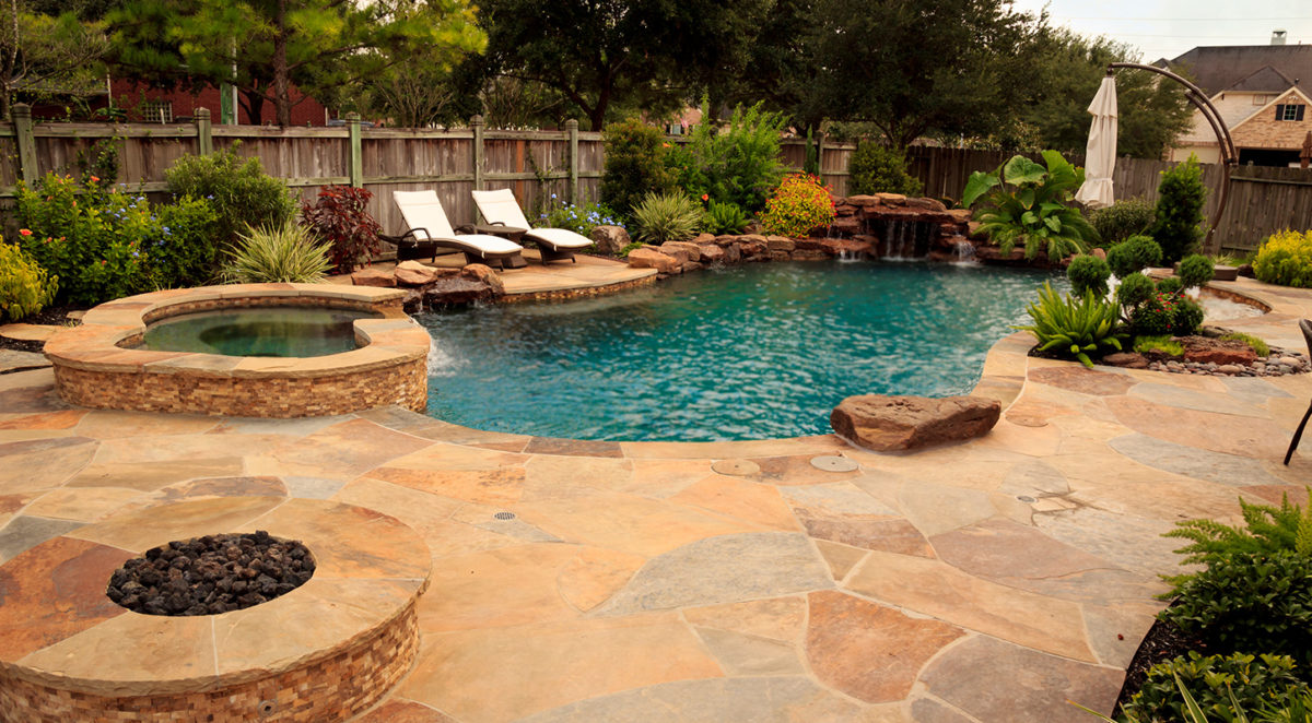 Diffe Types Of Pool Decking, Best Patio Material Around Pool