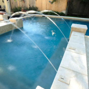 Pencil Jet Pool Water Features