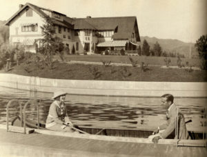 Douglas Fairbanks swimming pool canal