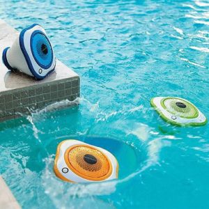 floating waterproof swimming pool speakers