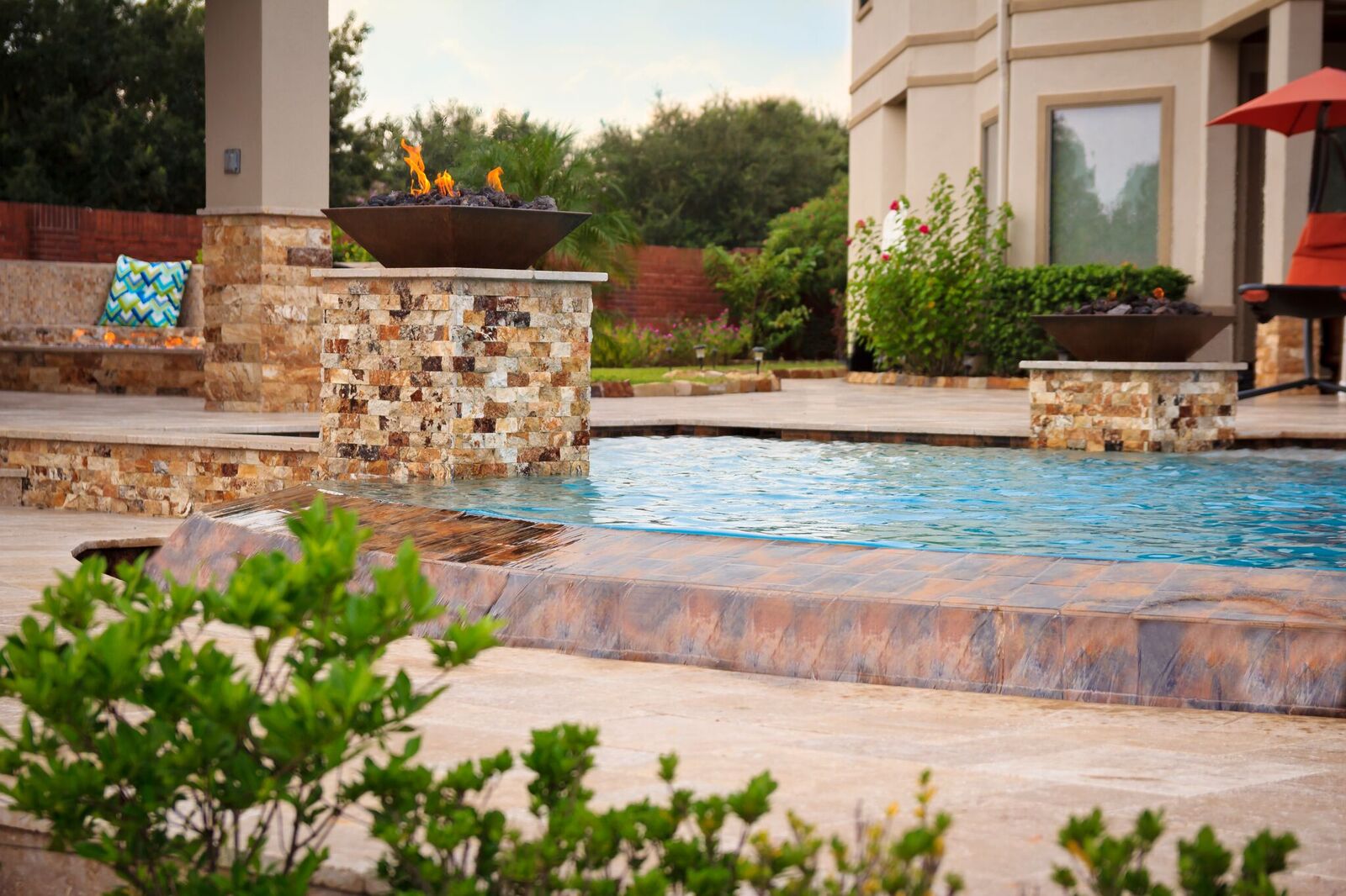 Custom Designed and Built Pool in Missouri City, TX