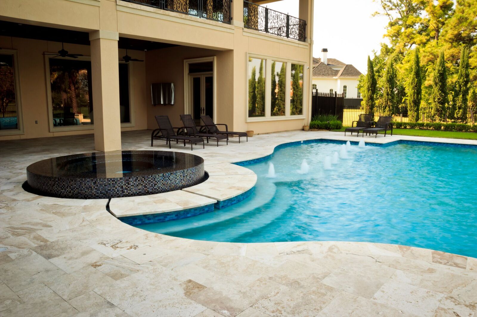 Custom Swimming Pools Built In Houston Tx Platinum Pools