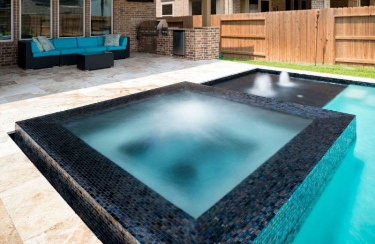 Custom Backyard pool in Kingwood, TX