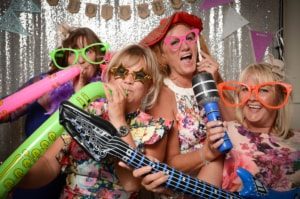 spring break party photobooth