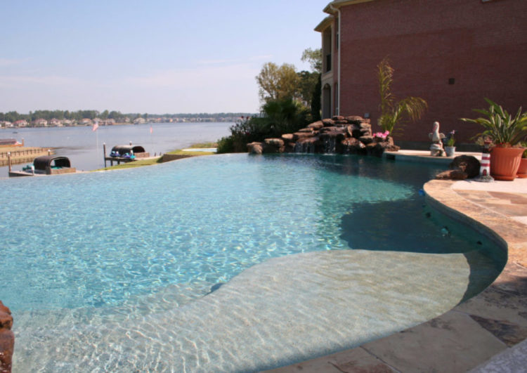 cost to add tanning ledge to pool