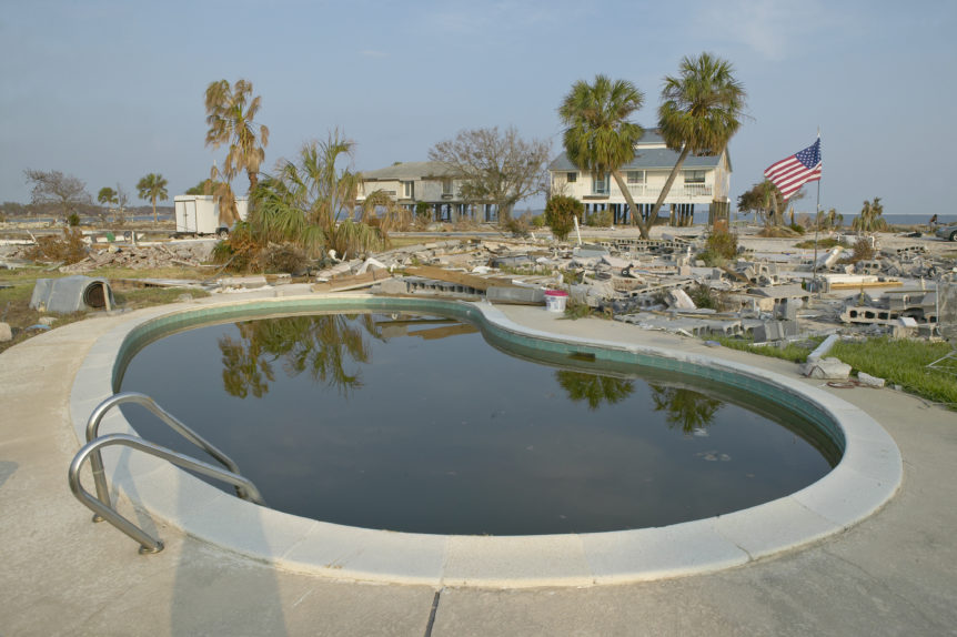 Pool After a Hurricane