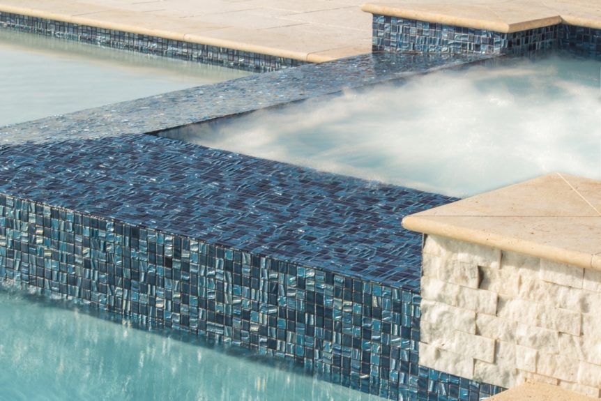 Glass Tile Waterline Tile