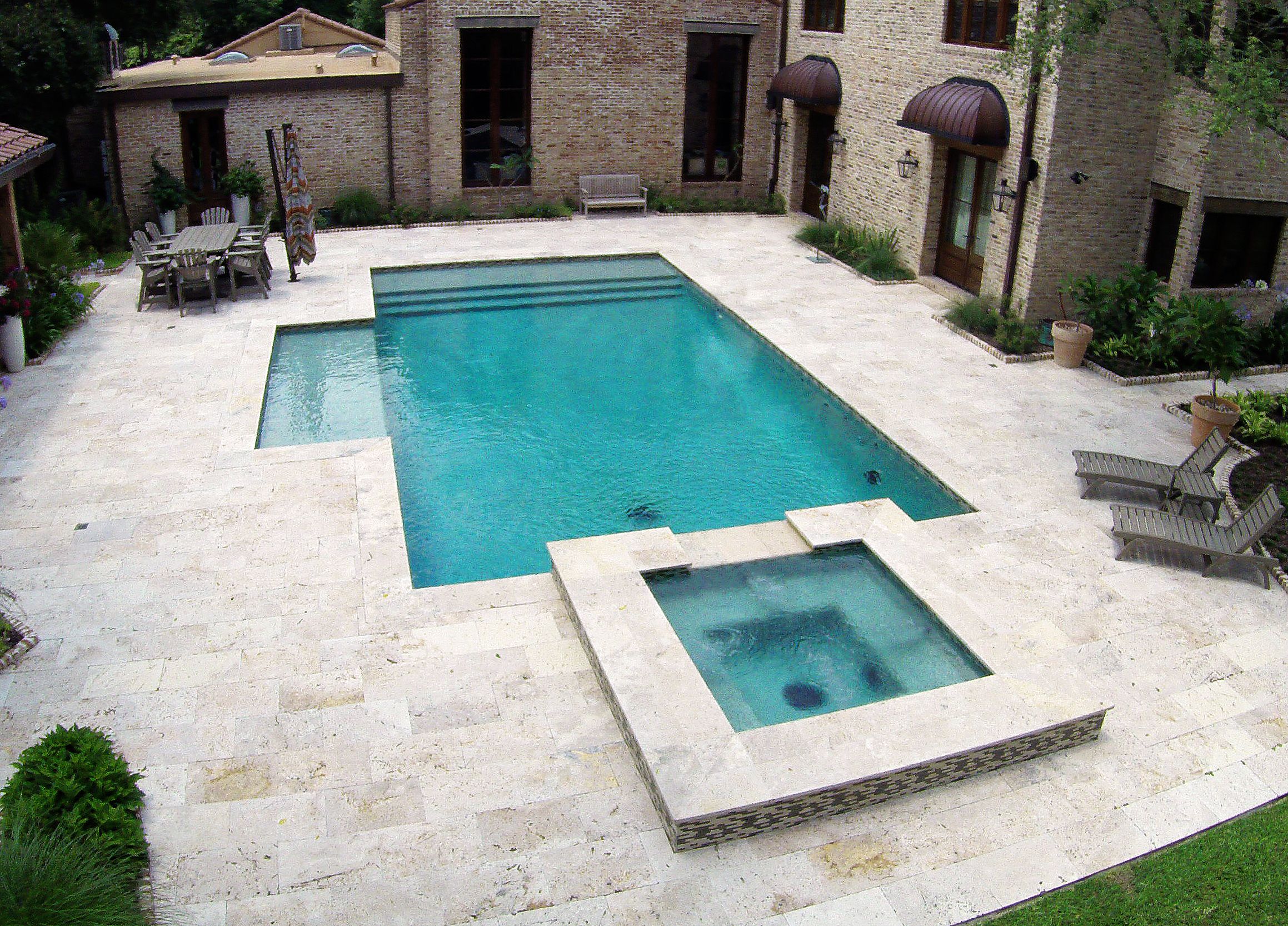 backyard pool in Sugarland Texas