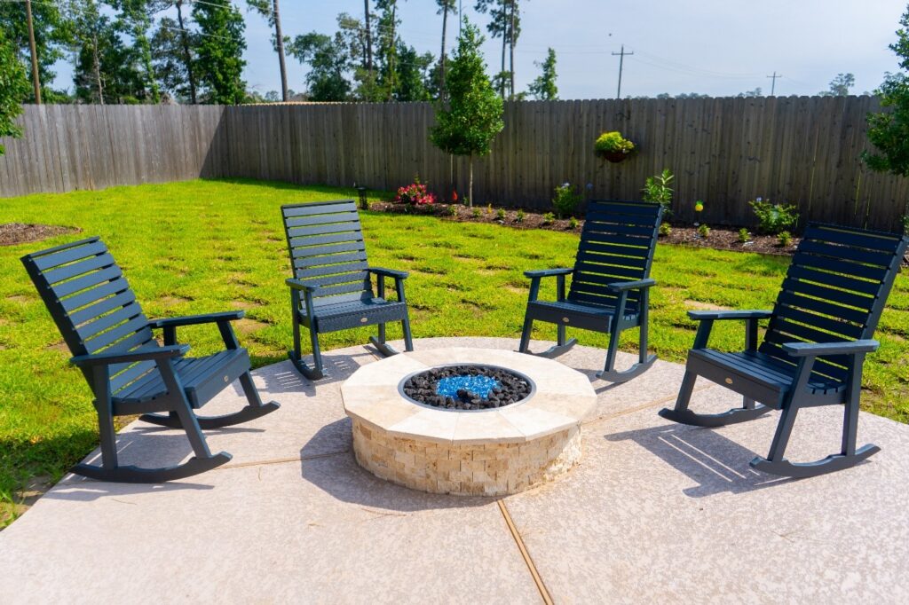 Chairs Around Fire Pit
